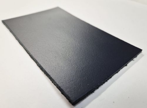 Pair Of Leather Horse Buckle Guards 1 Row - 2 Slots (Navy Blue)